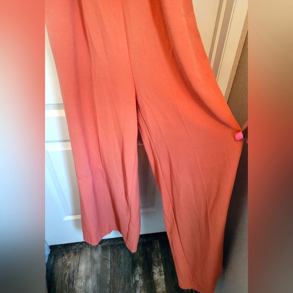 NWT Parallel lines orange jumpsuit Size Medium - Picture 4 of 5